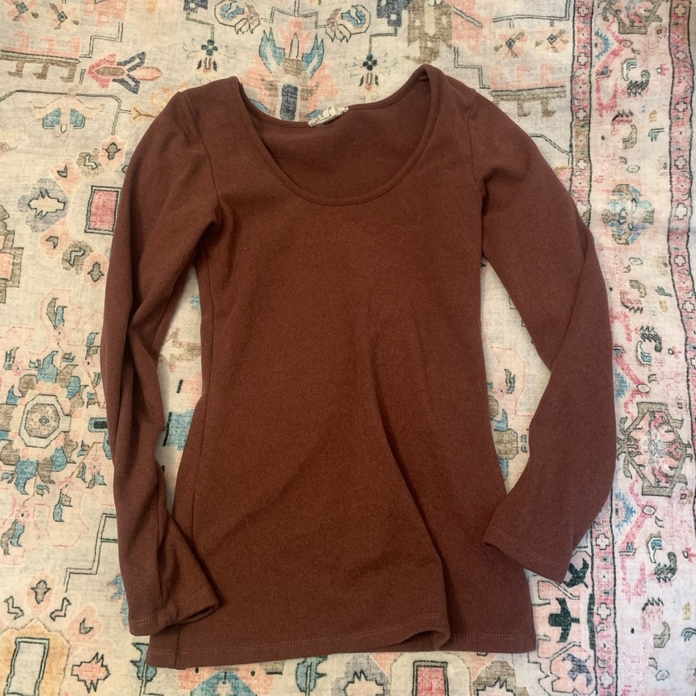 Burgundy Capella Top